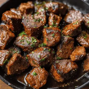 Juicy Cajun Garlic Butter Steak Bites are bursting with flavor! These tender morsels are seasoned with bold Cajun spices and sautéed in rich garlic butter for an unforgettable dish. Perfect as an appetizer or served over rice for a hearty meal. Save this recipe now for your next gathering or dinner night!