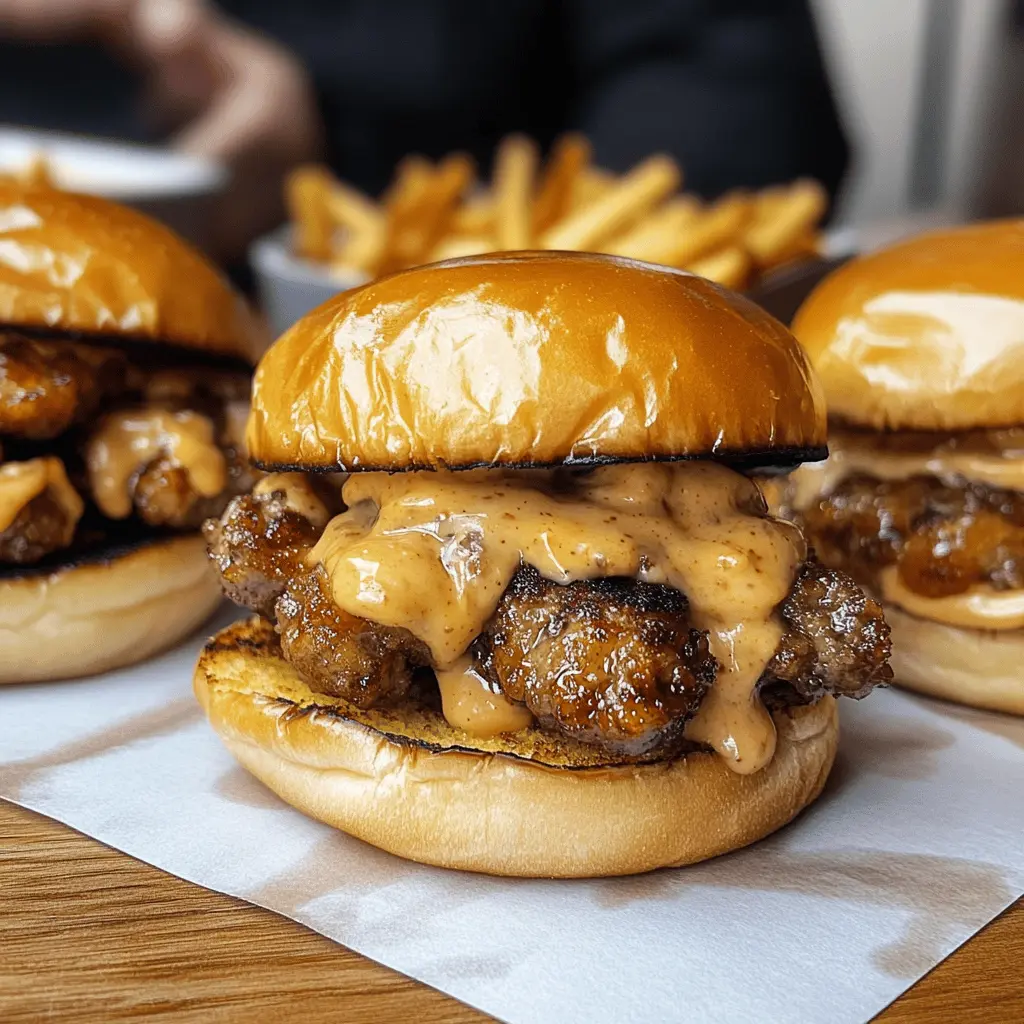 Juicy and flavorful, these Crack Burgers are the perfect crowd-pleaser! With a secret blend of spices and topped with melty cheese, they're sure to become your new go-to for cookouts and family gatherings. Save this recipe for a quick weeknight dinner or your next barbecue—everyone will be asking for seconds!