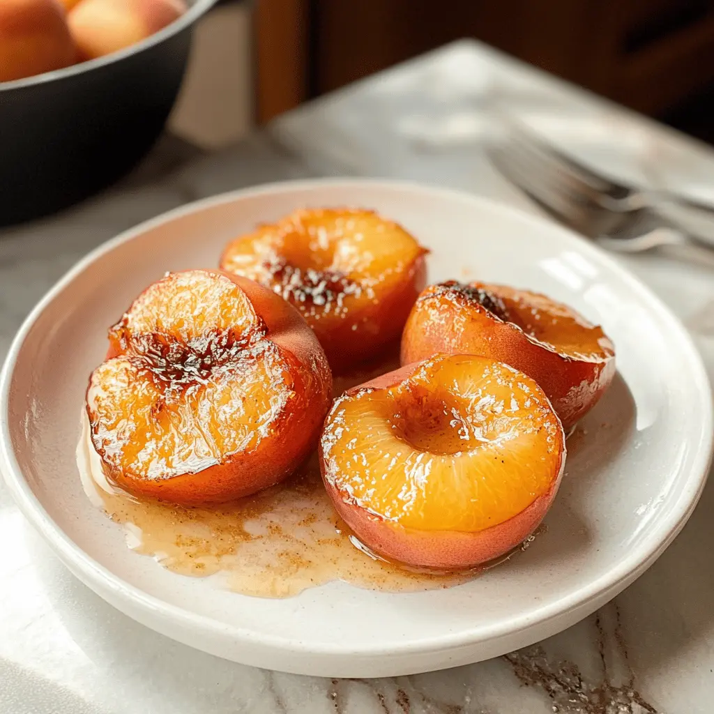 Treat yourself to these delicious Easy Air Fryer Peaches! Perfectly caramelized and bursting with flavor, this simple recipe takes just minutes. With a hint of cinnamon and a touch of honey, they make a delightful dessert or a sweet addition to breakfast. Save this pin for a quick, healthy treat on warm days or any time you're craving something sweet!