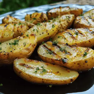 Transform your barbecue with these delicious Grilled Baked Potatoes! Tender on the inside and perfectly crispy on the outside, these potatoes are infused with a smoky flavor that's simply irresistible. Ideal as a side dish for any gathering or a cozy family dinner. Don’t forget to save this recipe for your next cookout!