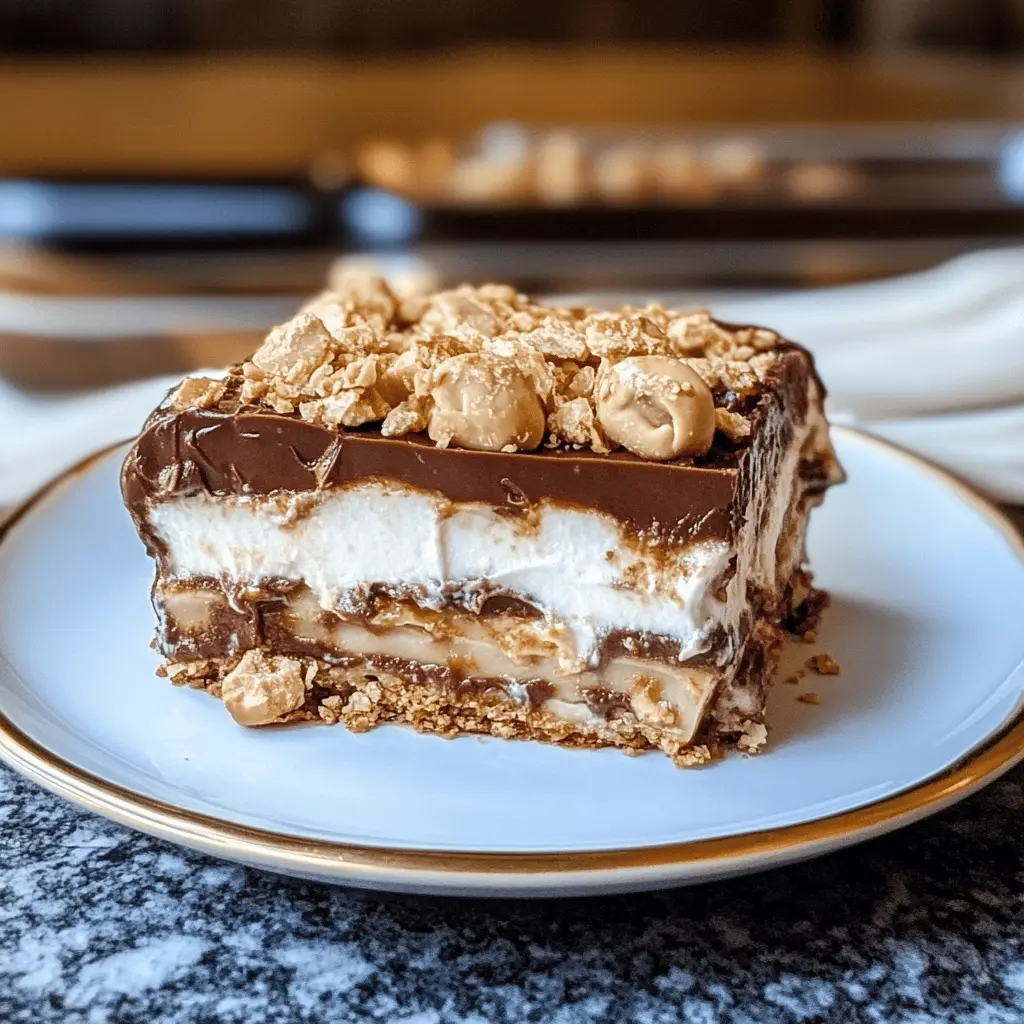 This No Bake Peanut Butter Chocolate Lasagna is the ultimate treat for dessert lovers! Layers of creamy peanut butter, rich chocolate, and a buttery crust create a deliciously delightful dessert. Perfect for parties or a cozy night in, this easy recipe is sure to impress. Save this pin to enjoy a sweet and no-fuss dessert anytime!