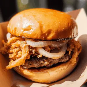 Sink your teeth into the deliciousness of Oklahoma Fried Onion Burgers! This unique recipe combines juicy beef patties and crispy, sweet onions for a mouthwatering experience. Perfect for cookouts or a cozy dinner, these burgers are sure to impress your family and friends. Save this recipe to try it at your next gathering!
