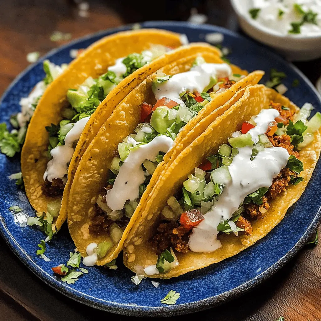 Crispy Tacos Dorados are the perfect dish for your next family dinner! With their golden, crunchy shells filled with savory meats and topped with fresh greens, they are sure to please everyone. This simple recipe is packed with flavor and ideal for taco night or special occasions. Save this recipe to bring a taste of Mexico to your kitchen!