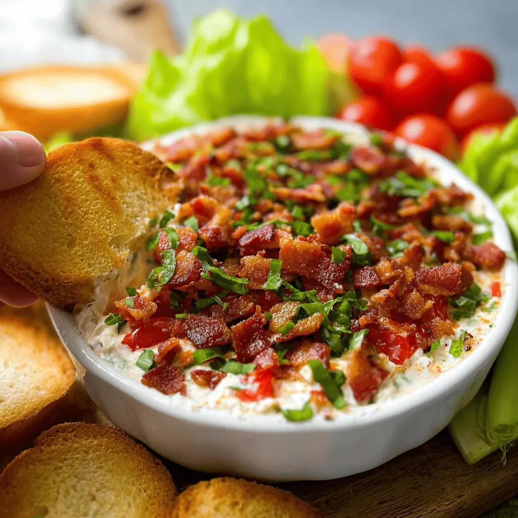 Easy Classic BLT Dip Recipe