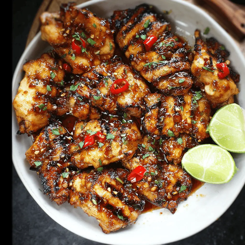 Easy Sweet Chili Chicken Marinade Recipe