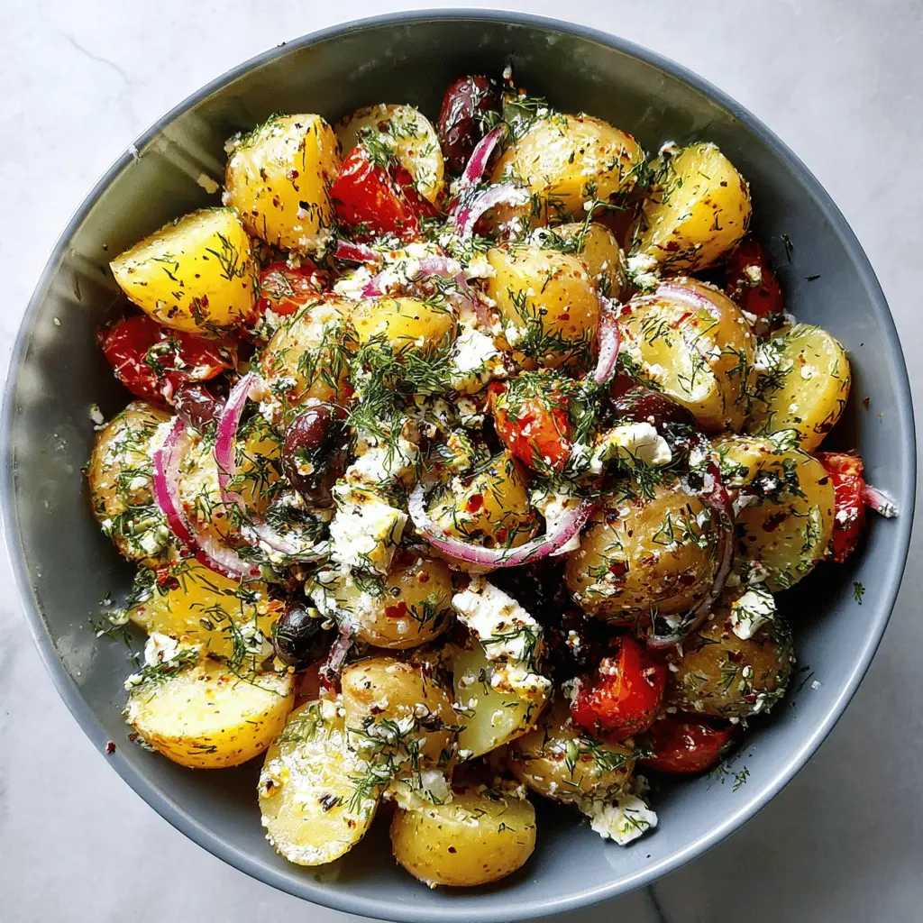 Easy 25-Minute Greek Potato Salad Recipe