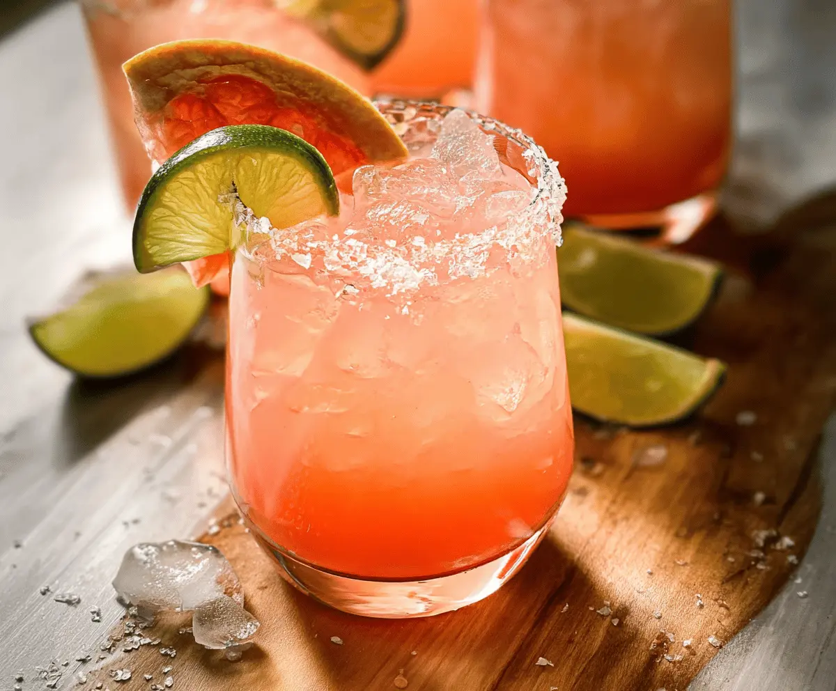 Easy Refreshing Paloma Cocktail Recipe