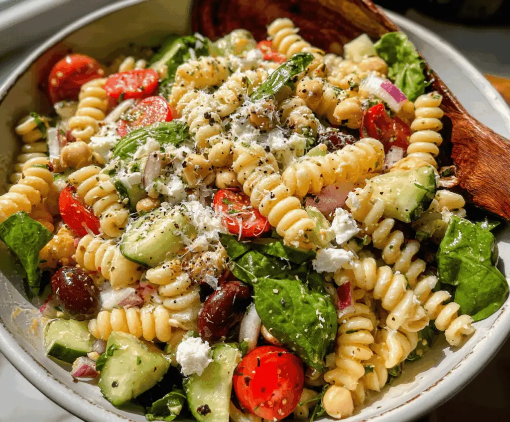 Easy Summer Pasta Salad Recipe