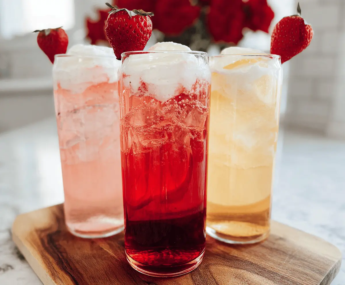 Easy Italian Cream Soda with Homemade Fruity Syrups