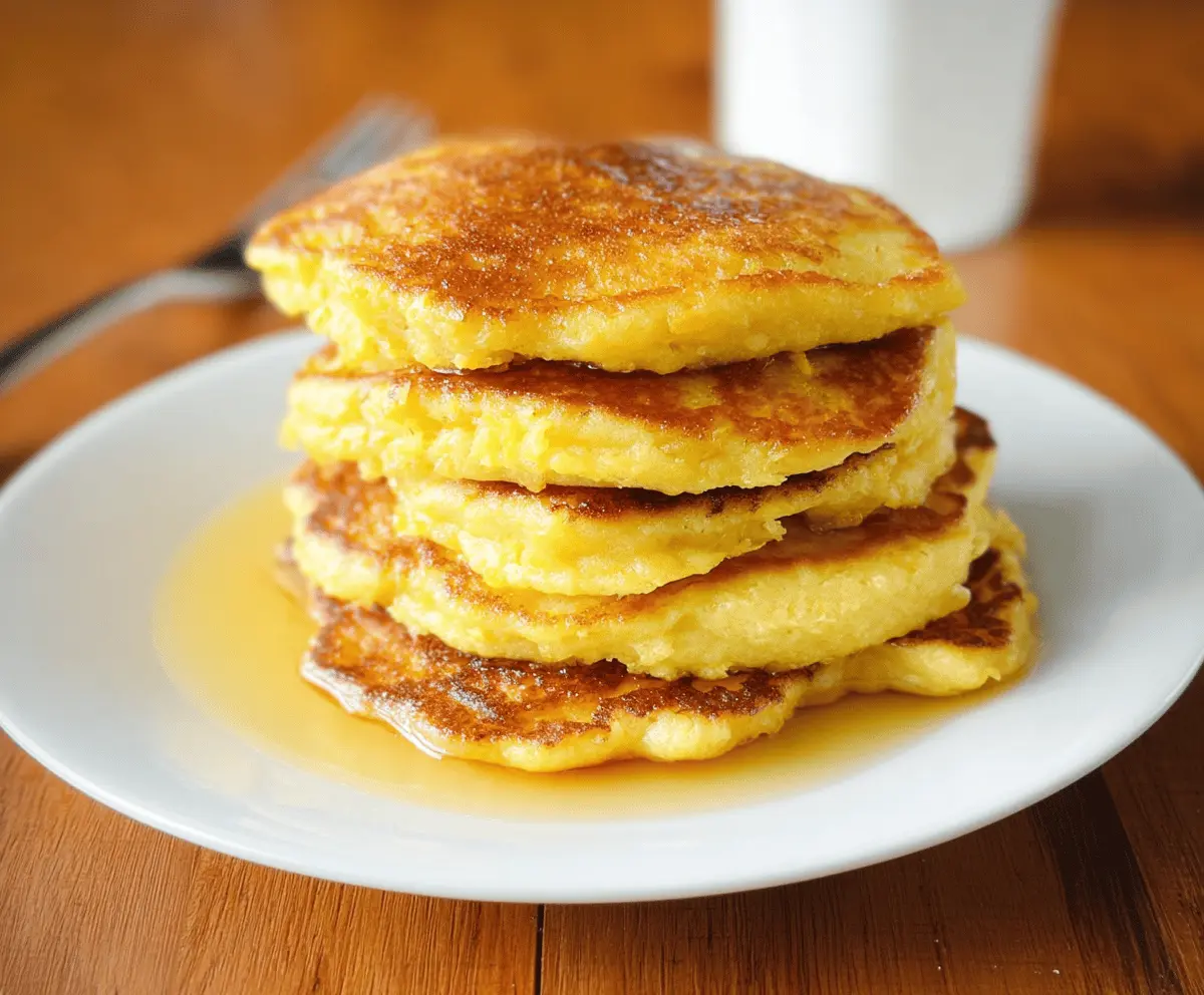 Easy Yellow Squash Pancakes Recipe