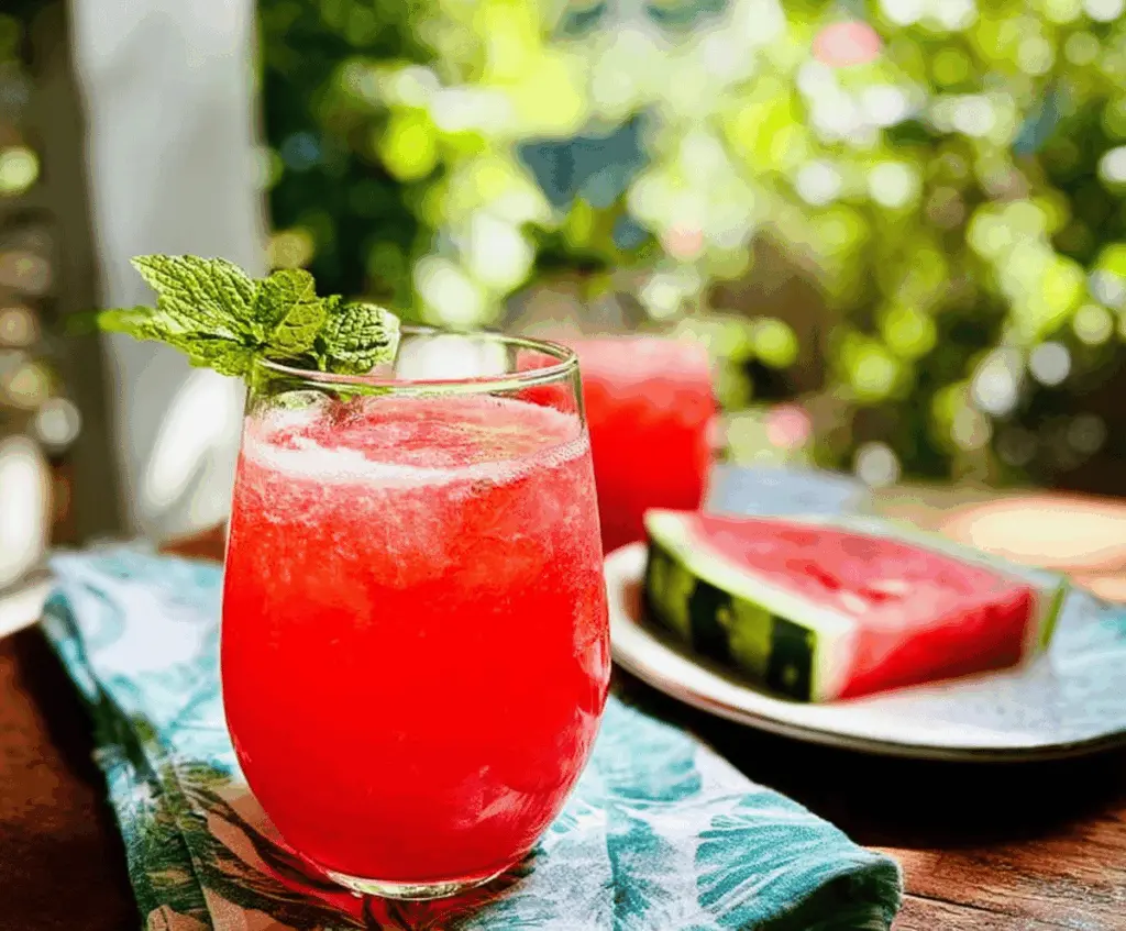 Easy Refreshing Watermelon Agua Fresca Recipe