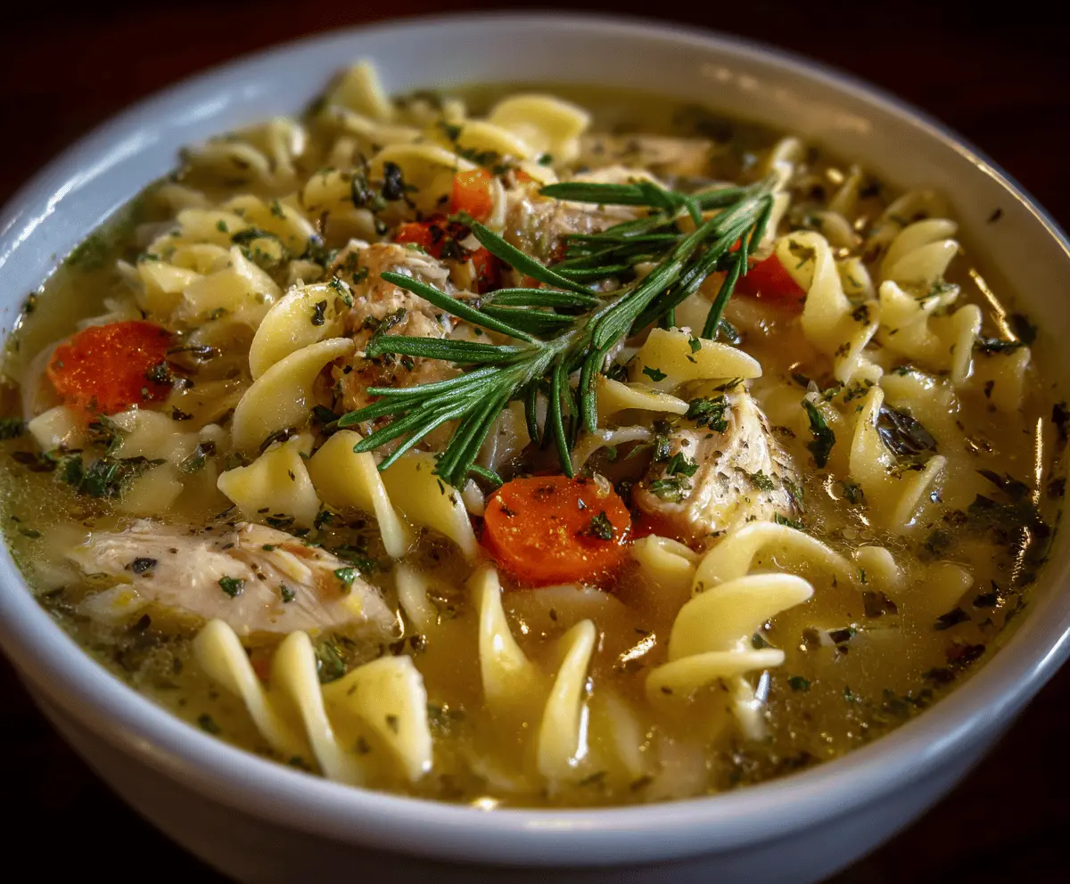 Chicken Noodle Soup