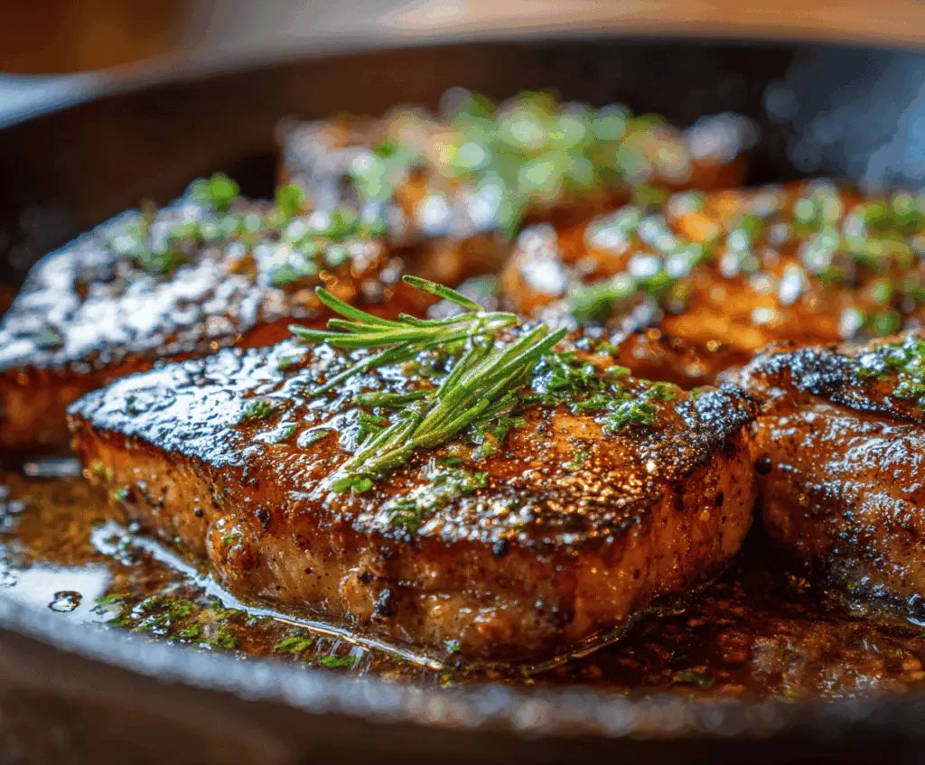 Honey Glazed Pork Chops