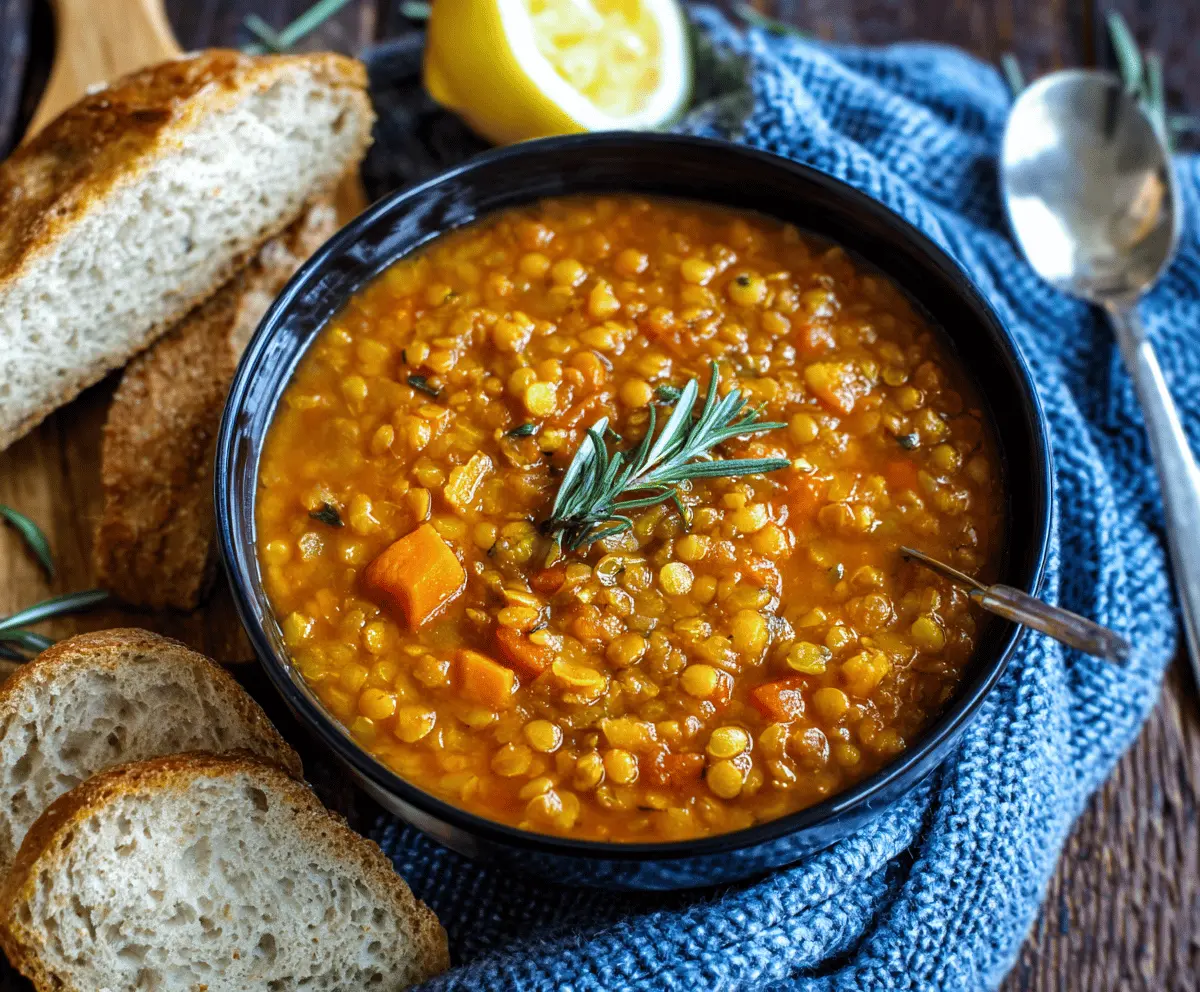 Lentil and Vegetable Stew