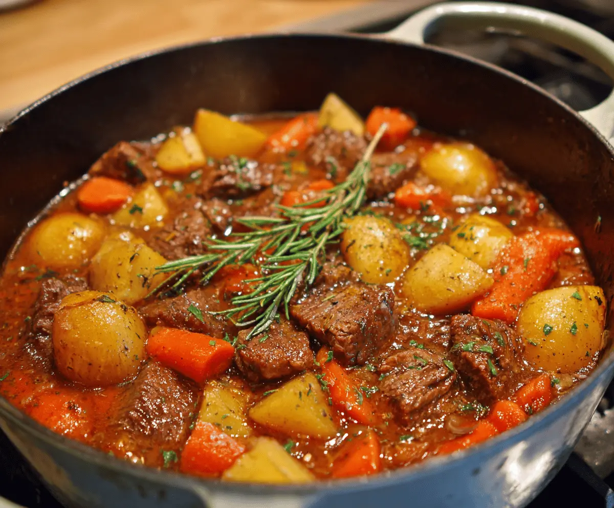 Beef Stew with Vegetables