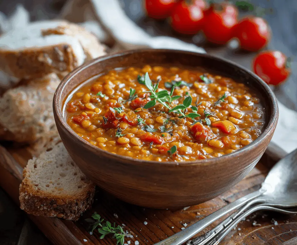 Vegetarian Lentil Soup