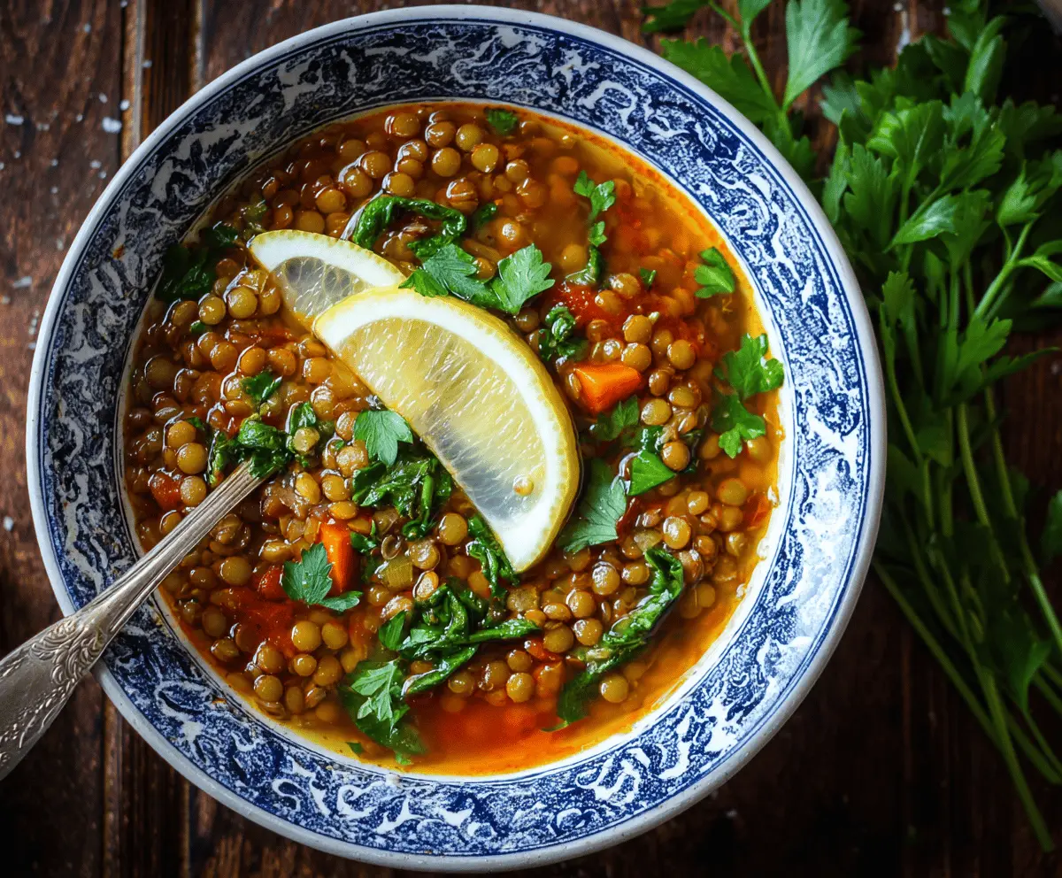 Vegetarian Lentil Soup