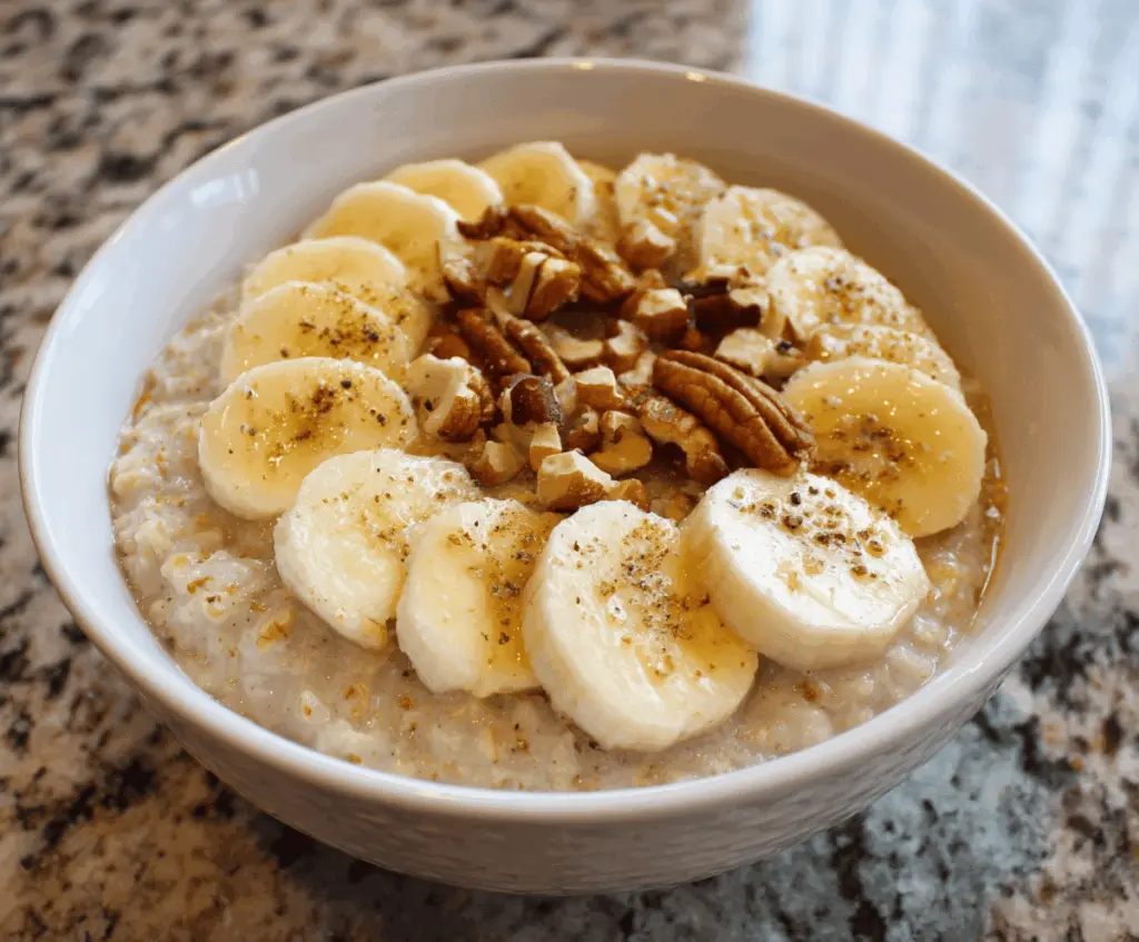 Banana Nut Oatmeal
