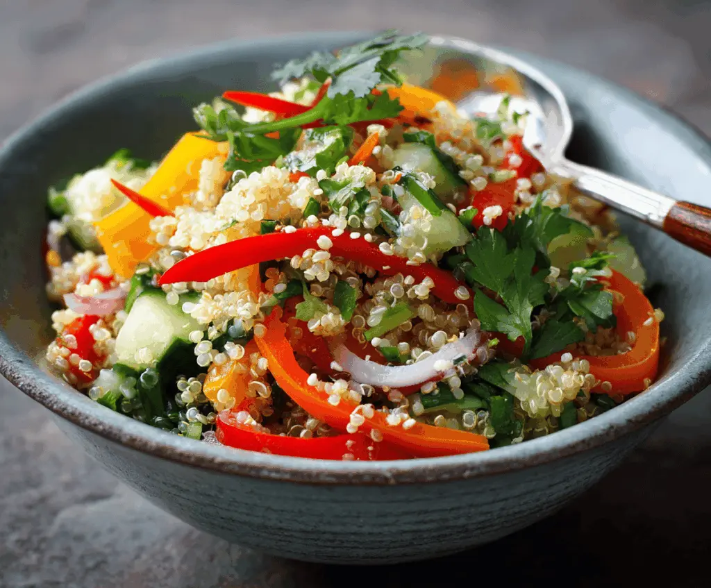 Quinoa Salad with Veggies