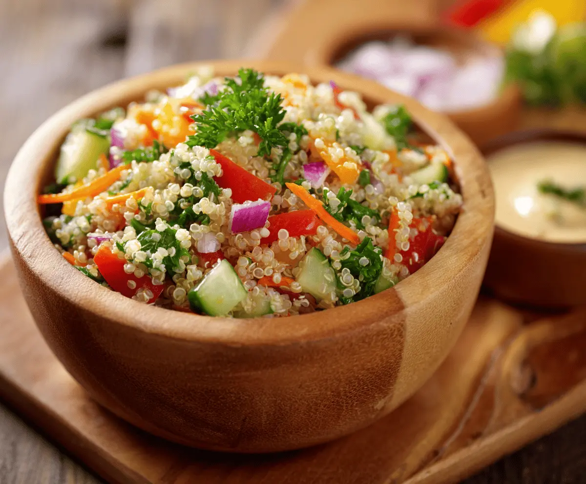 Quinoa Salad with Veggies