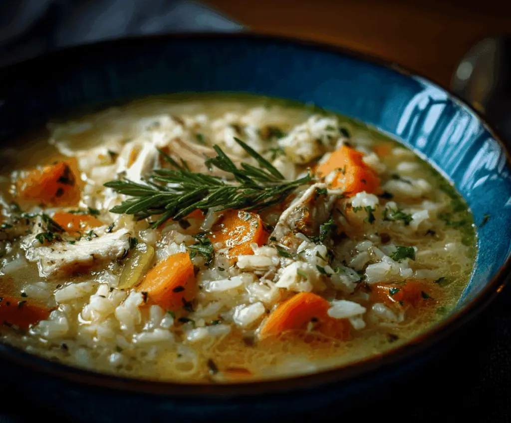 Turkey and Rice Soup