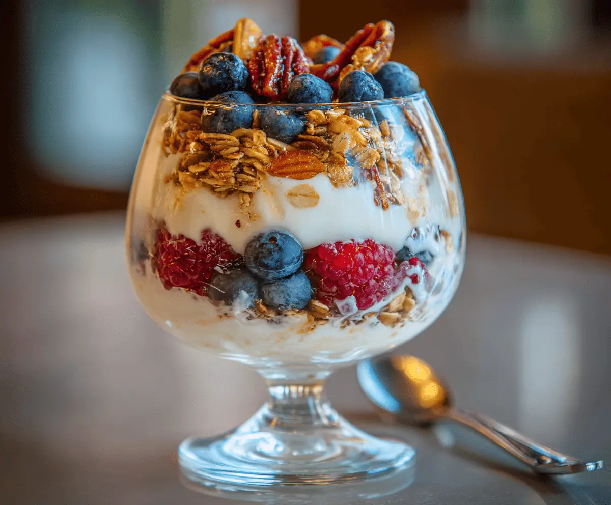 Yogurt Parfait with Granola