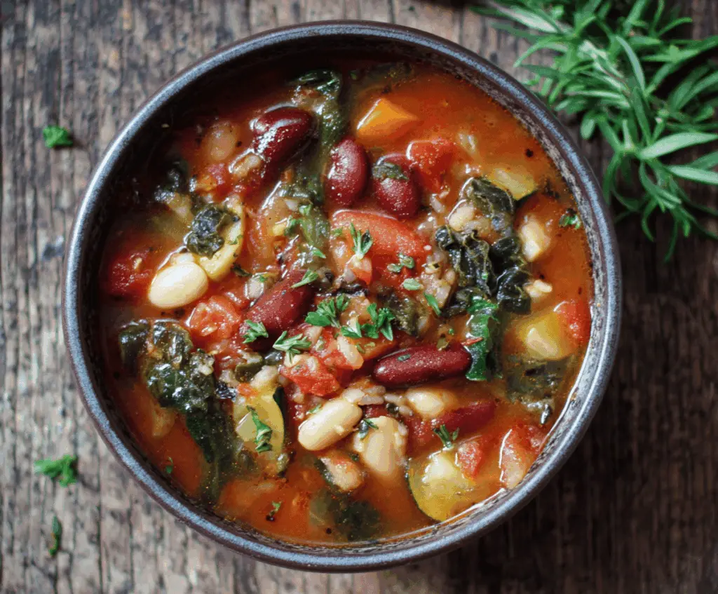 Minestrone with Beans