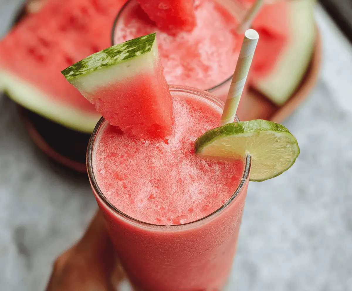 Refreshing Watermelon Smoothie Recipe