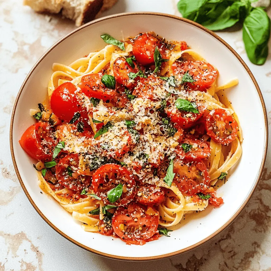 Easy Bruschetta Pasta Recipe for Summer