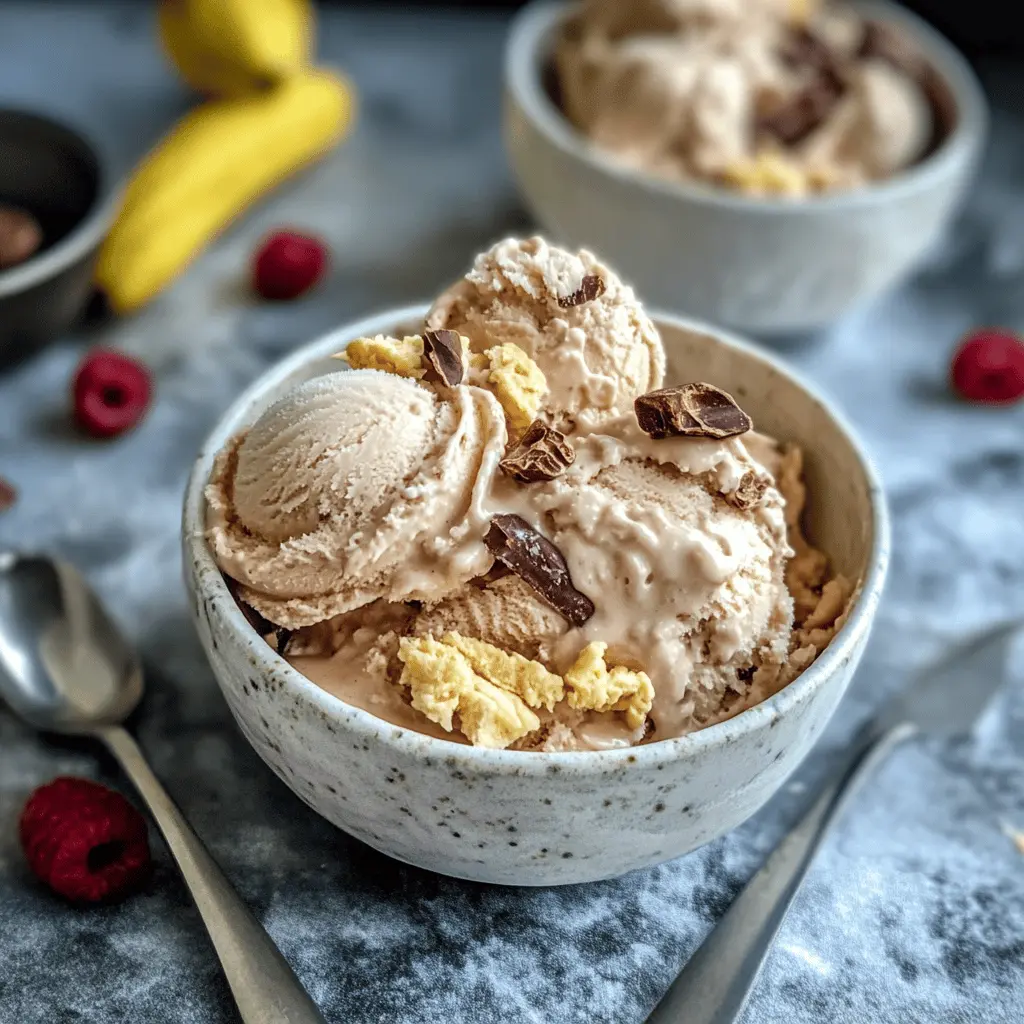 Creamy Cottage Cheese Peanut Butter Ice Cream Recipe