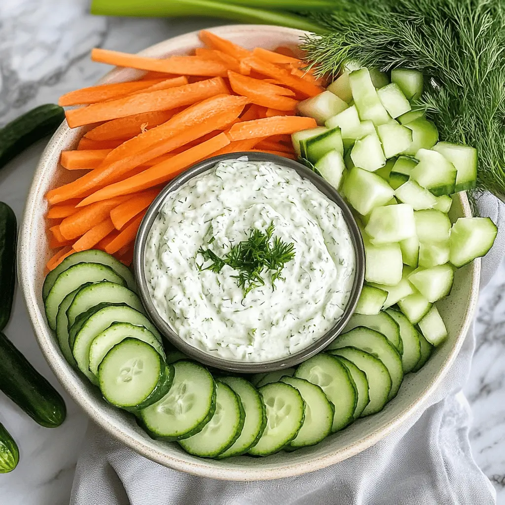 Easy Keto Cucumber Dip Recipe for Healthy Snacking