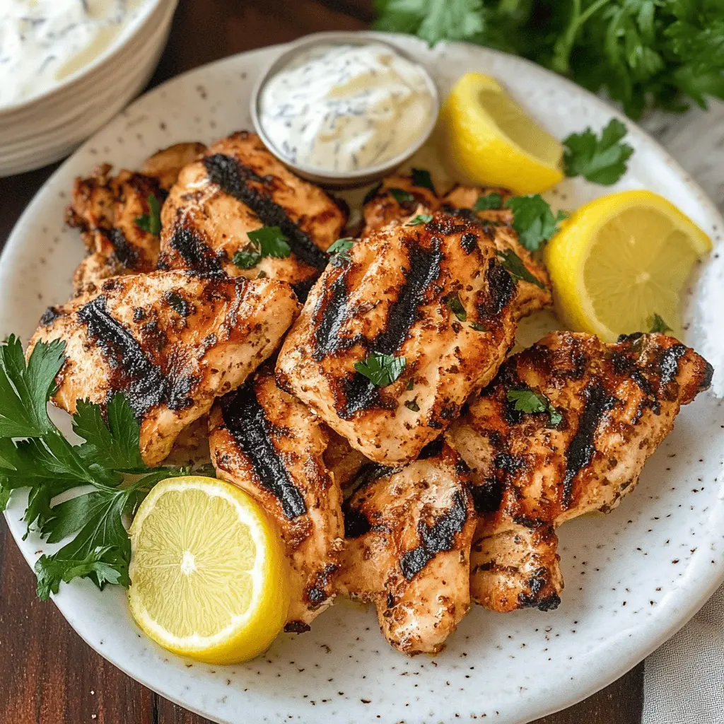 Easy Greek Yogurt Marinated Chicken Recipe