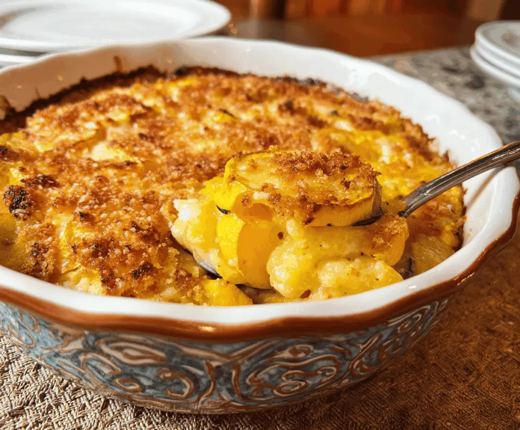 Easy Cheesy Yellow Squash Casserole Recipe