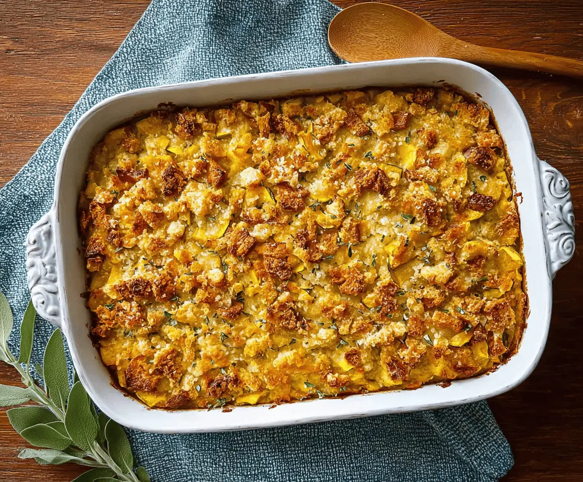 Easy Cheesy Southern Squash Casserole Recipe