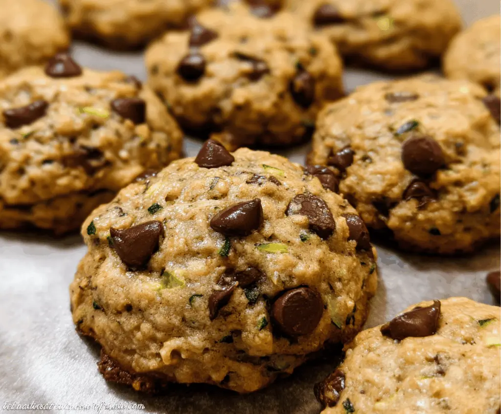 Moist Zucchini Chocolate Chip Cookies Recipe