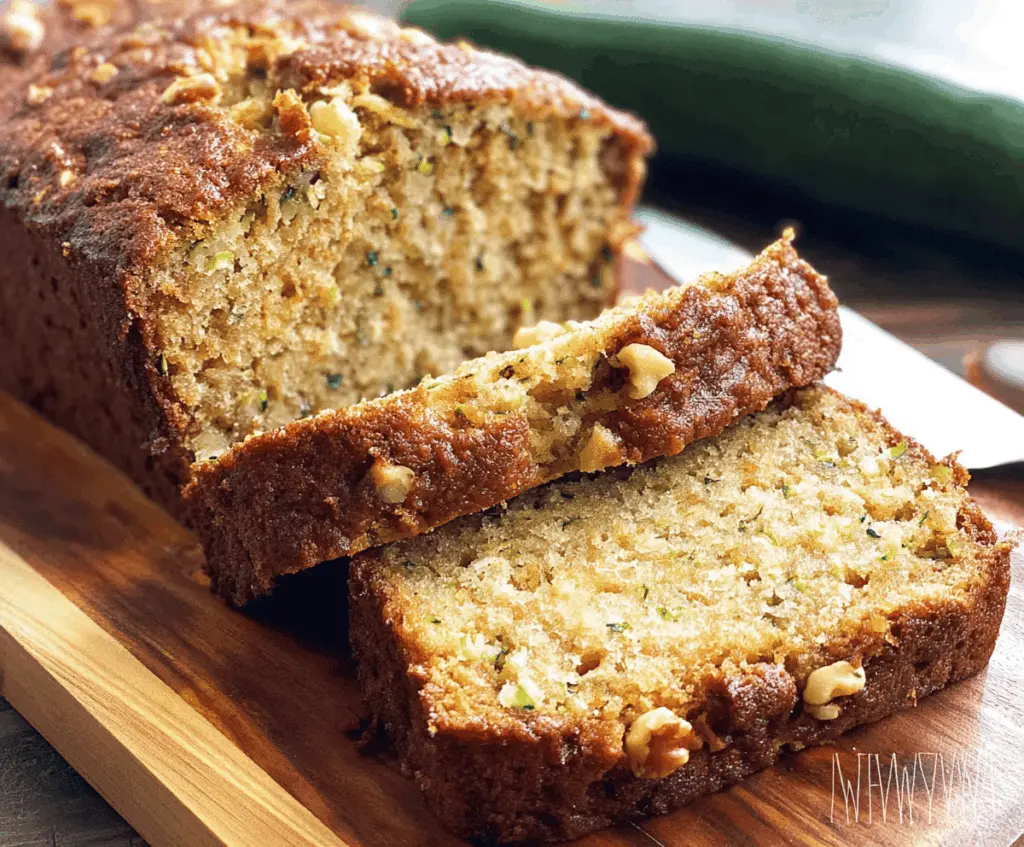 Moist Almond Flour Zucchini Bread Recipe