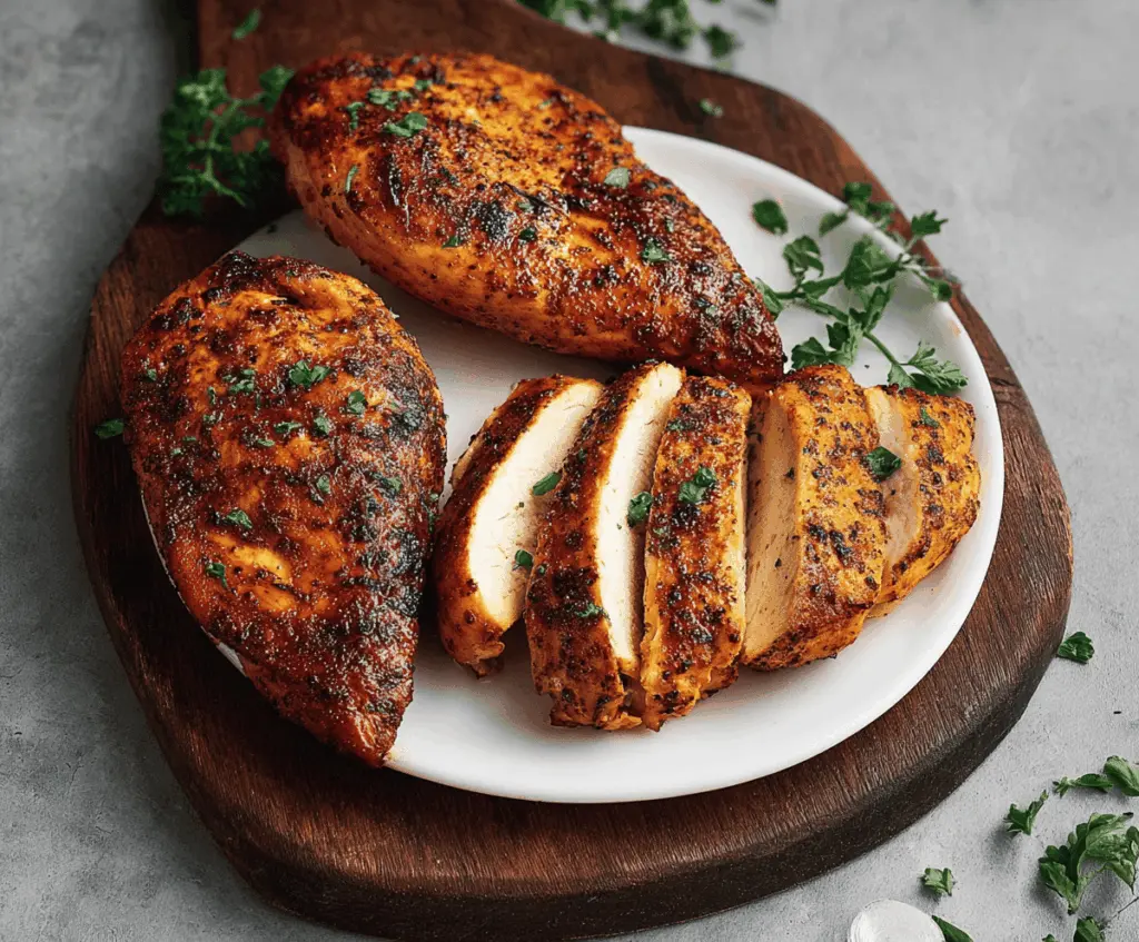 Juicy Air Fryer Chicken Breasts Recipe