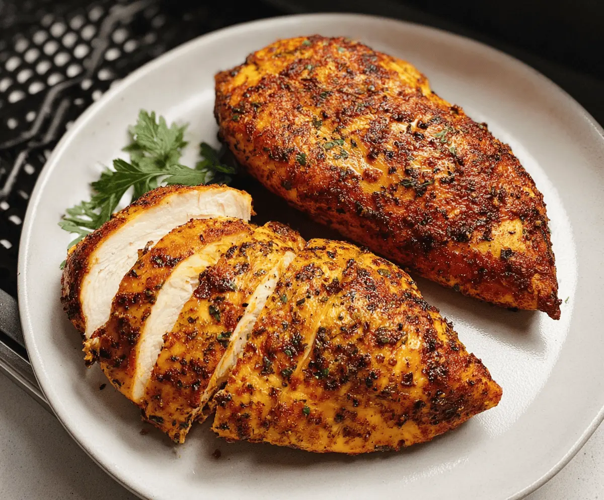 Juicy Air Fryer Chicken Breasts Recipe