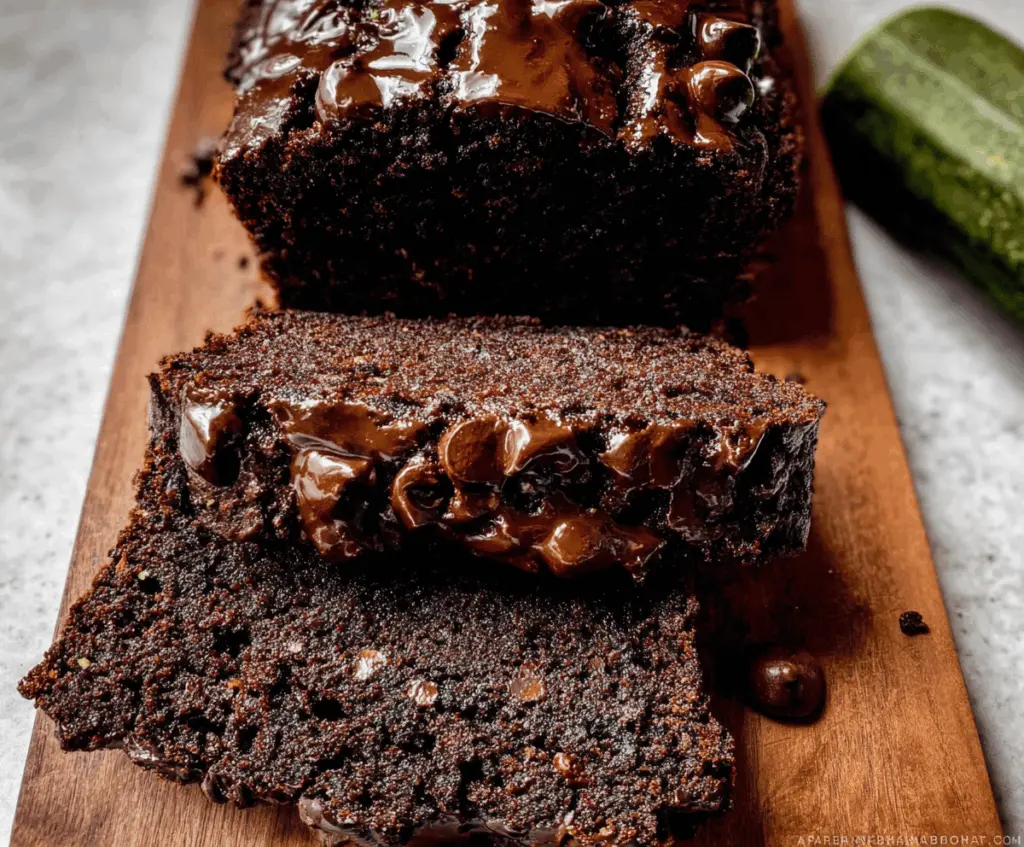 Moist Chocolate Zucchini Bread Recipe