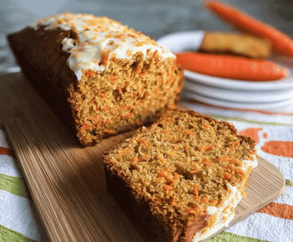 Easy Moist Carrot Bread Recipe