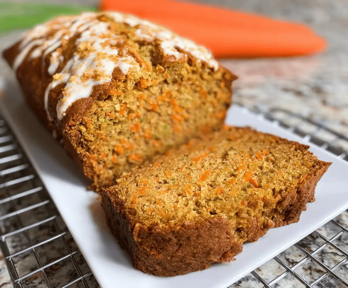 Easy Moist Carrot Bread Recipe