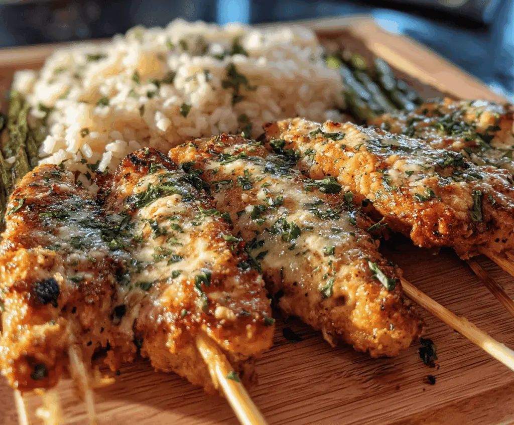 Garlic Parmesan Blackstone Chicken Recipe