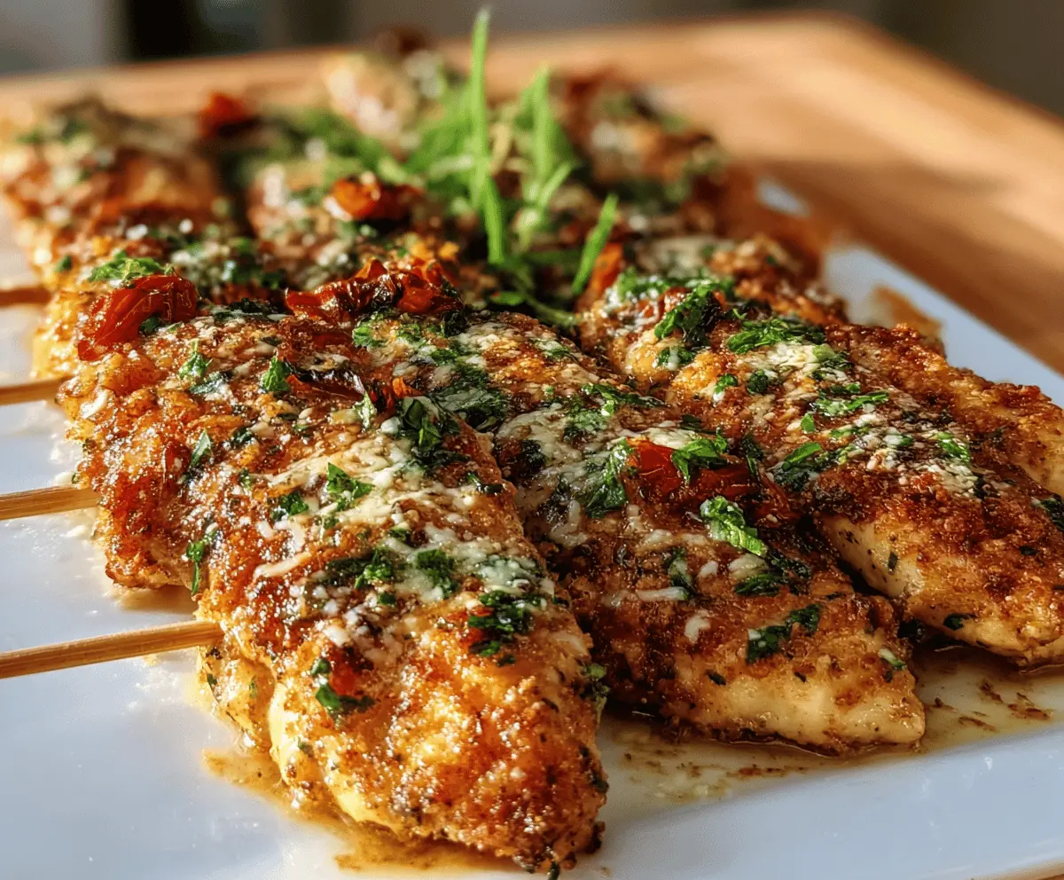 Garlic Parmesan Blackstone Chicken Recipe