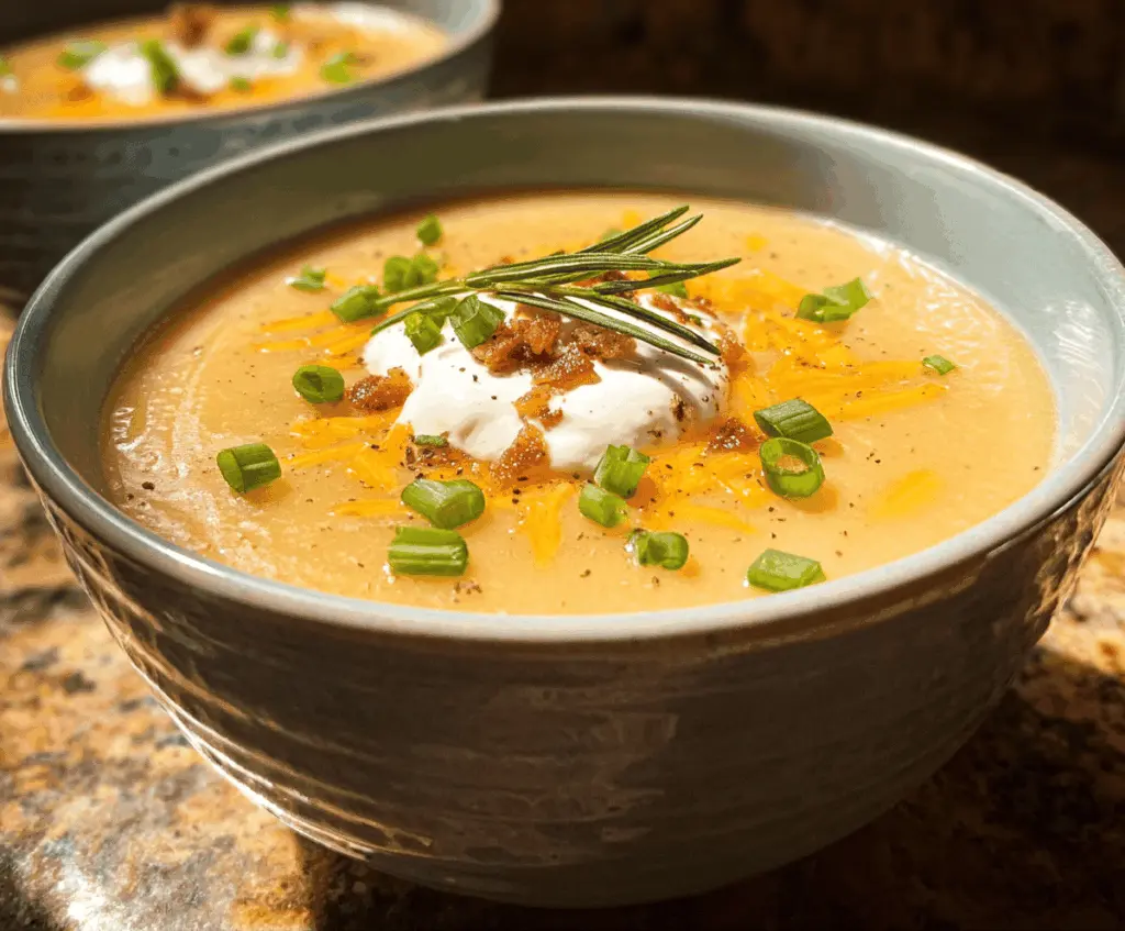 Creamy Crockpot Potato Soup Recipe