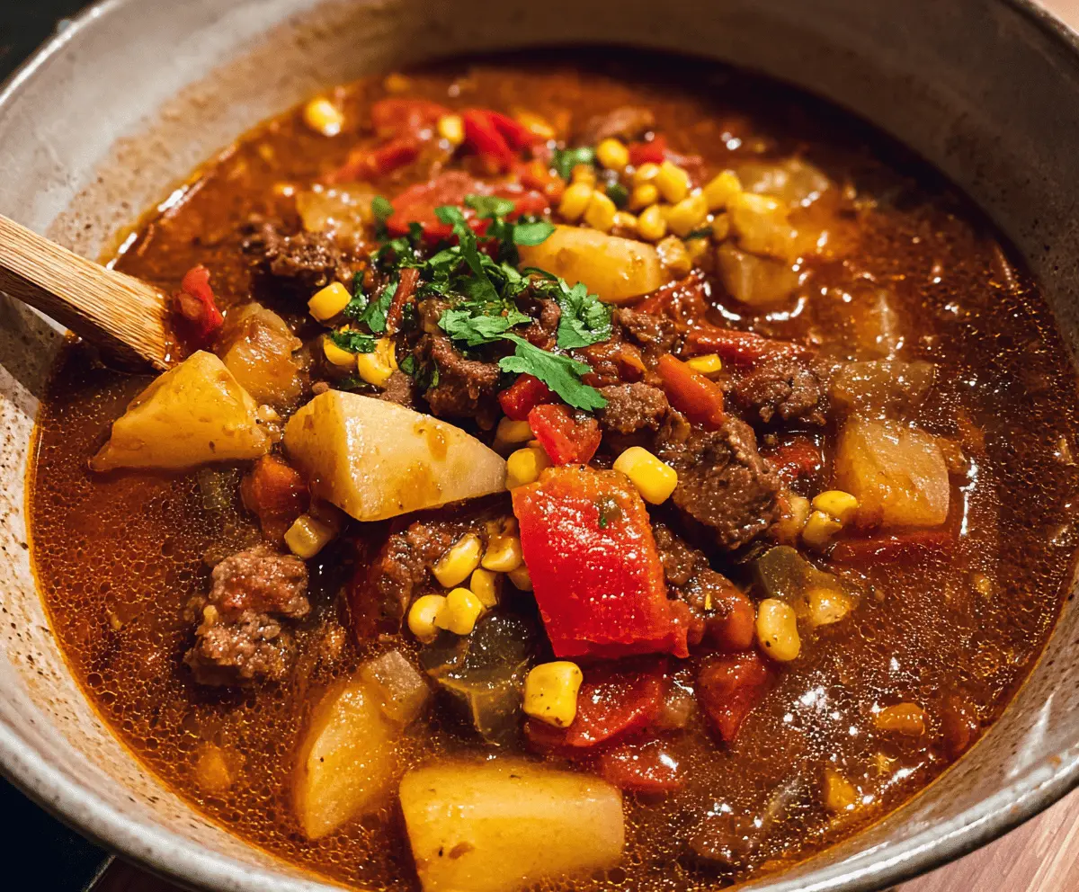 Hearty Cowboy Stew Recipe for Cold Nights