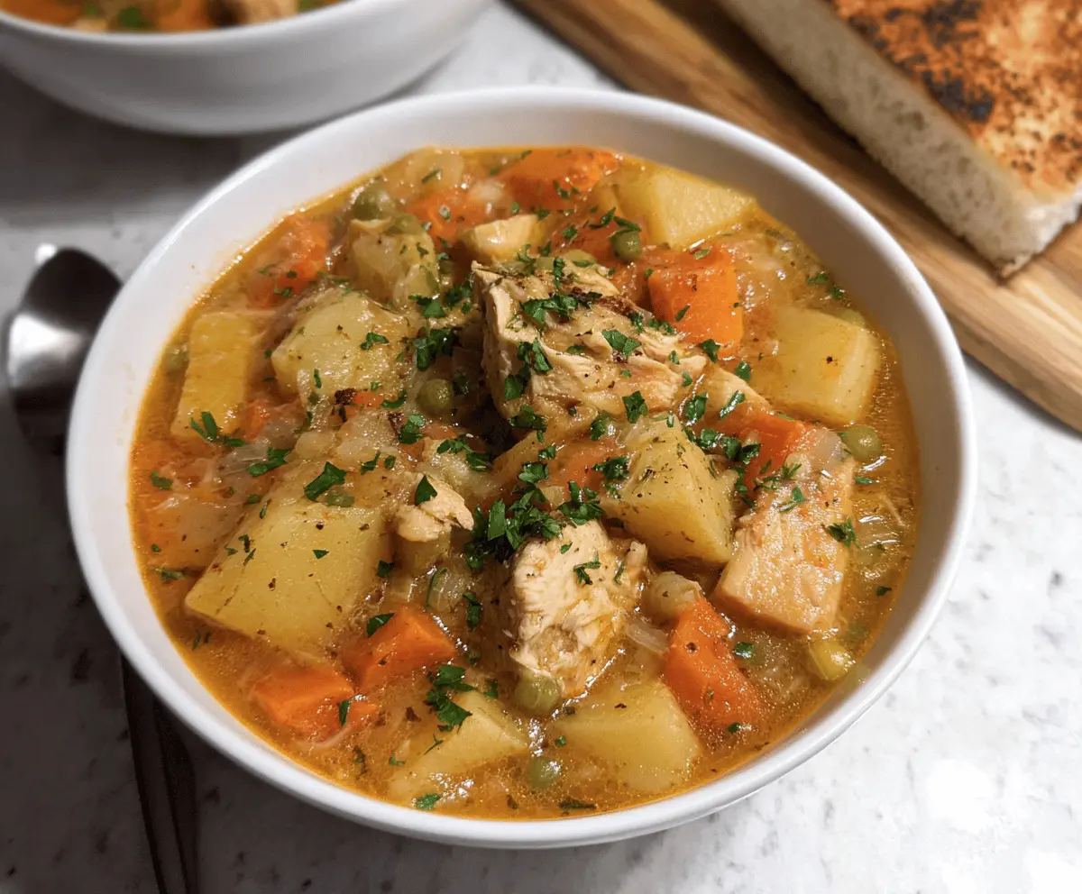 Easy Slow Cooker Chicken Stew Recipe for Cozy Meals