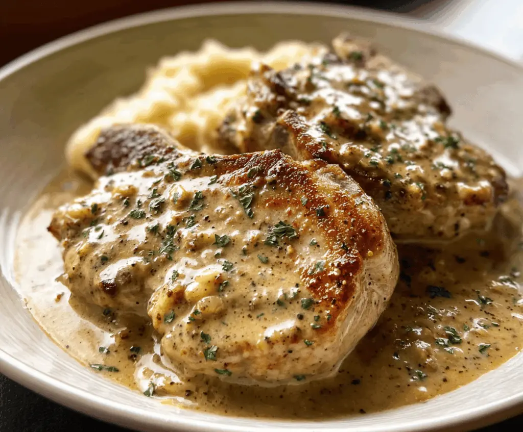 Creamy Ranch Slow Cooker Pork Chops Recipe