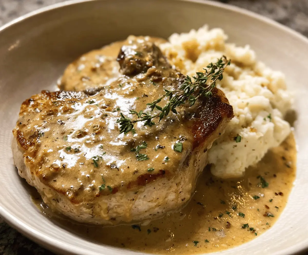 Creamy Ranch Slow Cooker Pork Chops Recipe