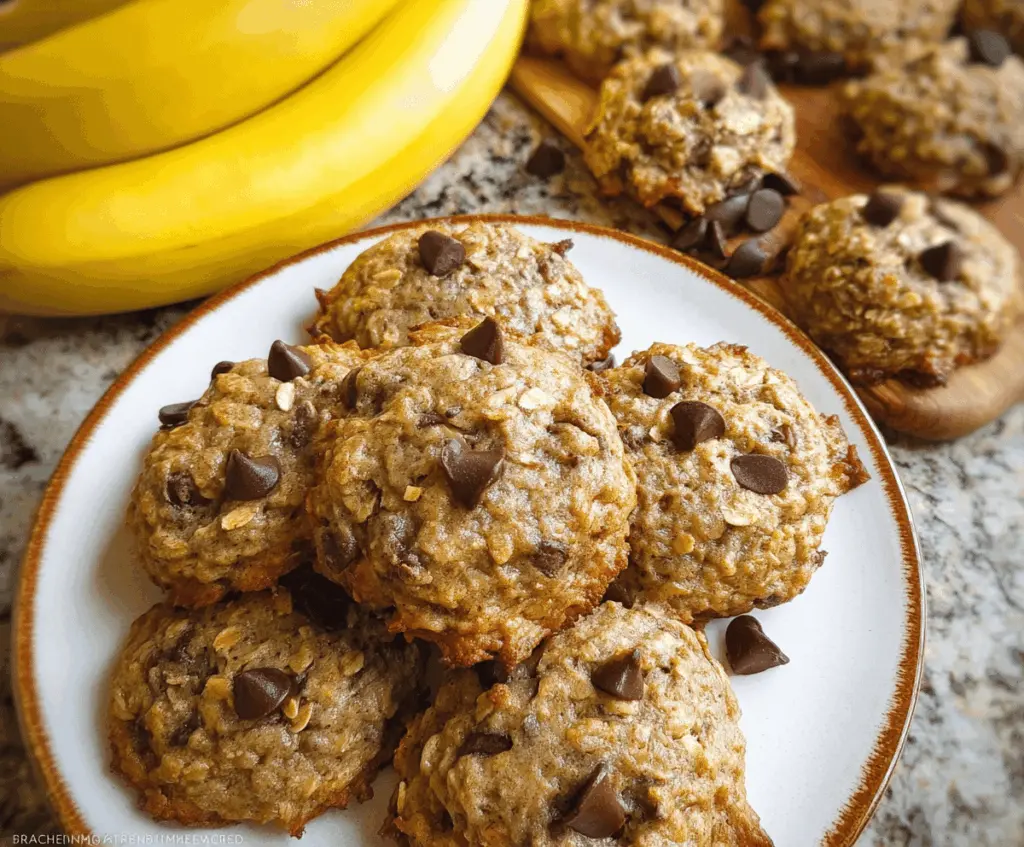 Chewy Banana Oatmeal Cookies Recipe