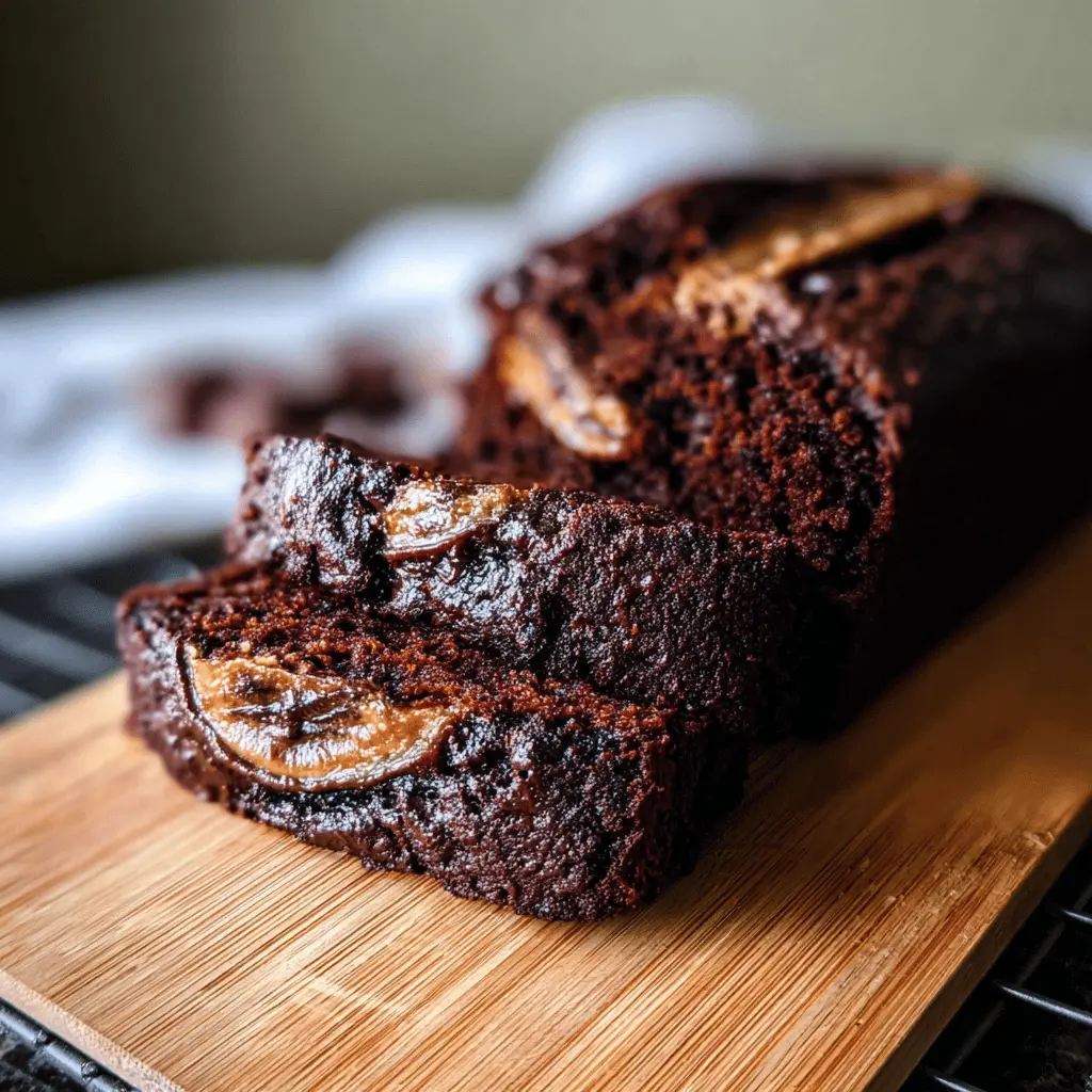 Moist Chocolate Espresso Banana Bread Recipe